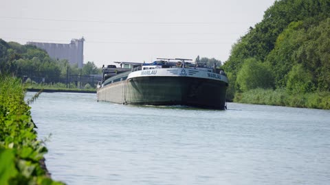 2025 Belgium: Binnenvaartschip Marlau in Ingelmunster