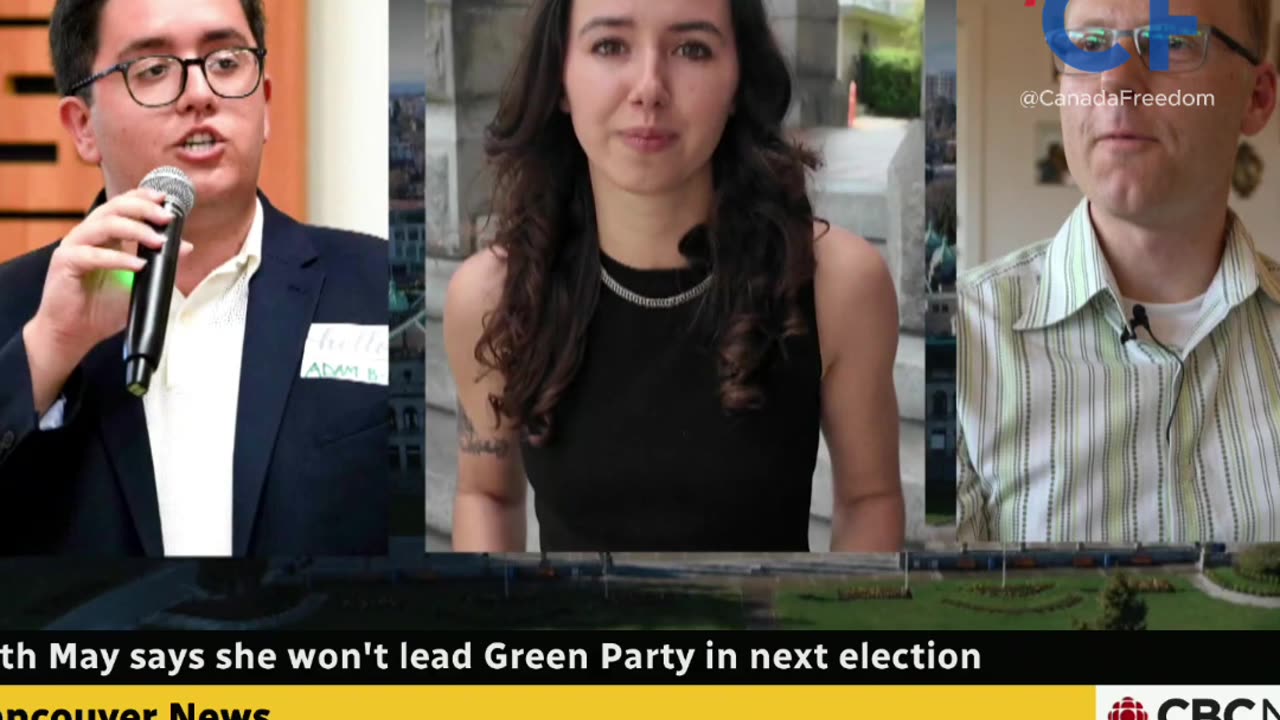 Leader of the Green Party of Canada - Elizabeth May Stepping Down From Leadership