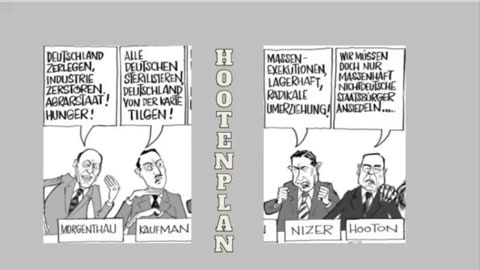 Hooton-, Kalergi-, Kaufman-, Nizer- und Morgenthauplan