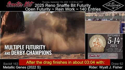 2025 Reno Snaffle Bit Futurity ~ Thursday