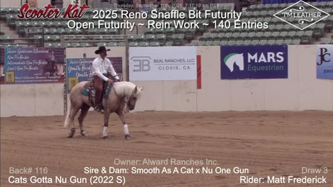 2025 Reno Snaffle Bit Futurity ~ Thursday