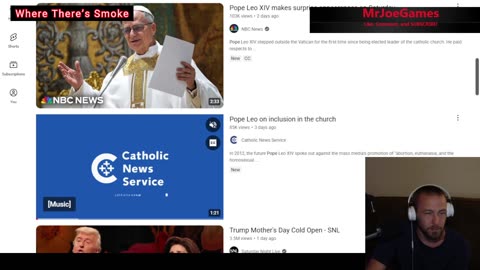 New Pope, Nba Playoffs and more W/ ⁨@MrJoeGames⁩
