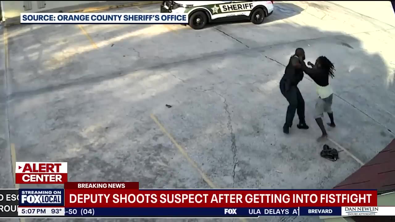 New video shows deputy shooting suspect after fistfight-WATCH!