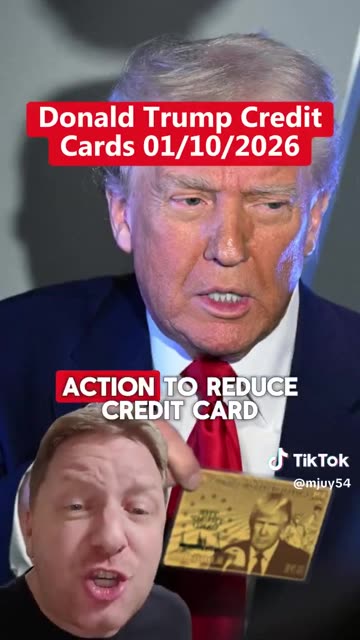 Trump capped credit card limit to 10%