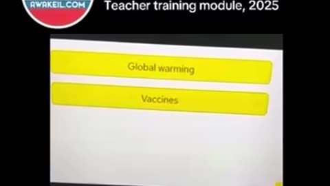 School Officials: Some Topics are SETTLED & CAN'T be discussed (jabs, autism, global warming, etc)