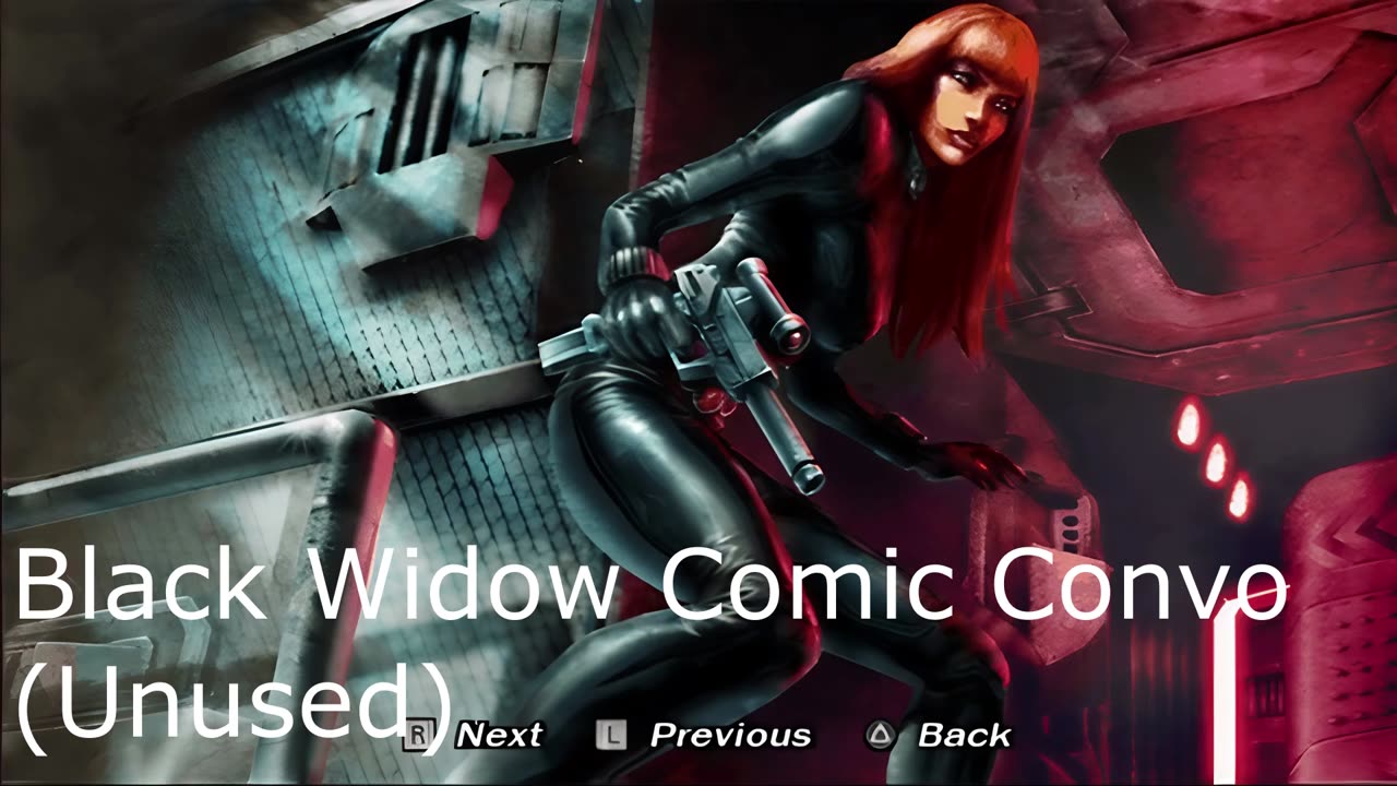 Ultimate Alliance Black Widow PSP Voice Lines