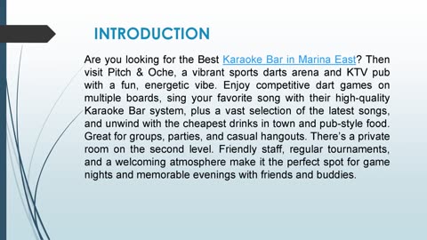Best Karaoke Bar in Marina East