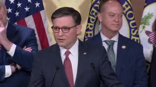 Speaker Mike Johnson: "I called Elon Musk last night and he didn't answer."