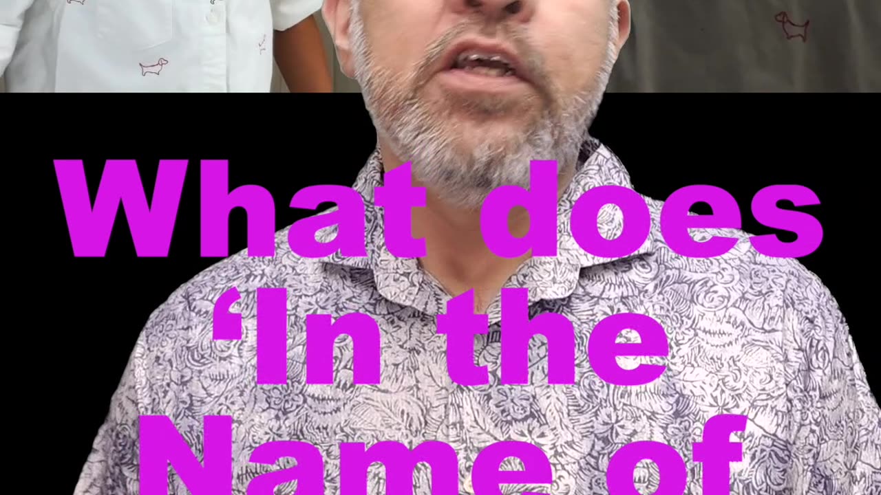 What does ‘In the Name of Jesus/Yeshua’ mean? / WWY #shorts S105