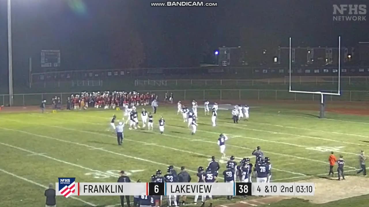OCTOBER 25 2024 HIGH SCHOOL FOOTBALL: LAKEVIEW VS FRANKLIN PART 8