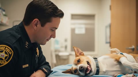 Officer Saves Dog From Hit-and-Run! Luckys Amazing Story