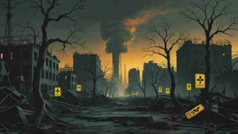 Nuclear Winter Nightmares | Dark Horror Background Music 🎶 (No Copyright)