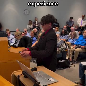 Young teen slams Oceanside City Council over Pride flag resolution.