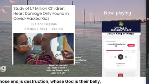 Message bible loop revelation =Start children off on the way they should go, and even when they are old they will not turn from it.