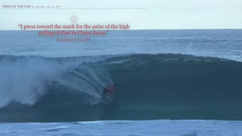 Verse of the Day for Saturday, May 24, 2025 ✟ “I press toward the mark for the prize of the high calling of God in Christ Jesus.” Philippians 3:14 (KJV)