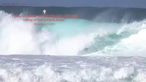Verse of the Day for Saturday, May 24, 2025 ✟ “I press toward the mark for the prize of the high calling of God in Christ Jesus.” Philippians 3:14 (KJV)