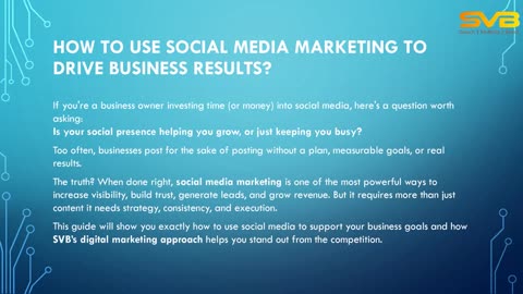 social Media Marketing Strategies for Business Growth