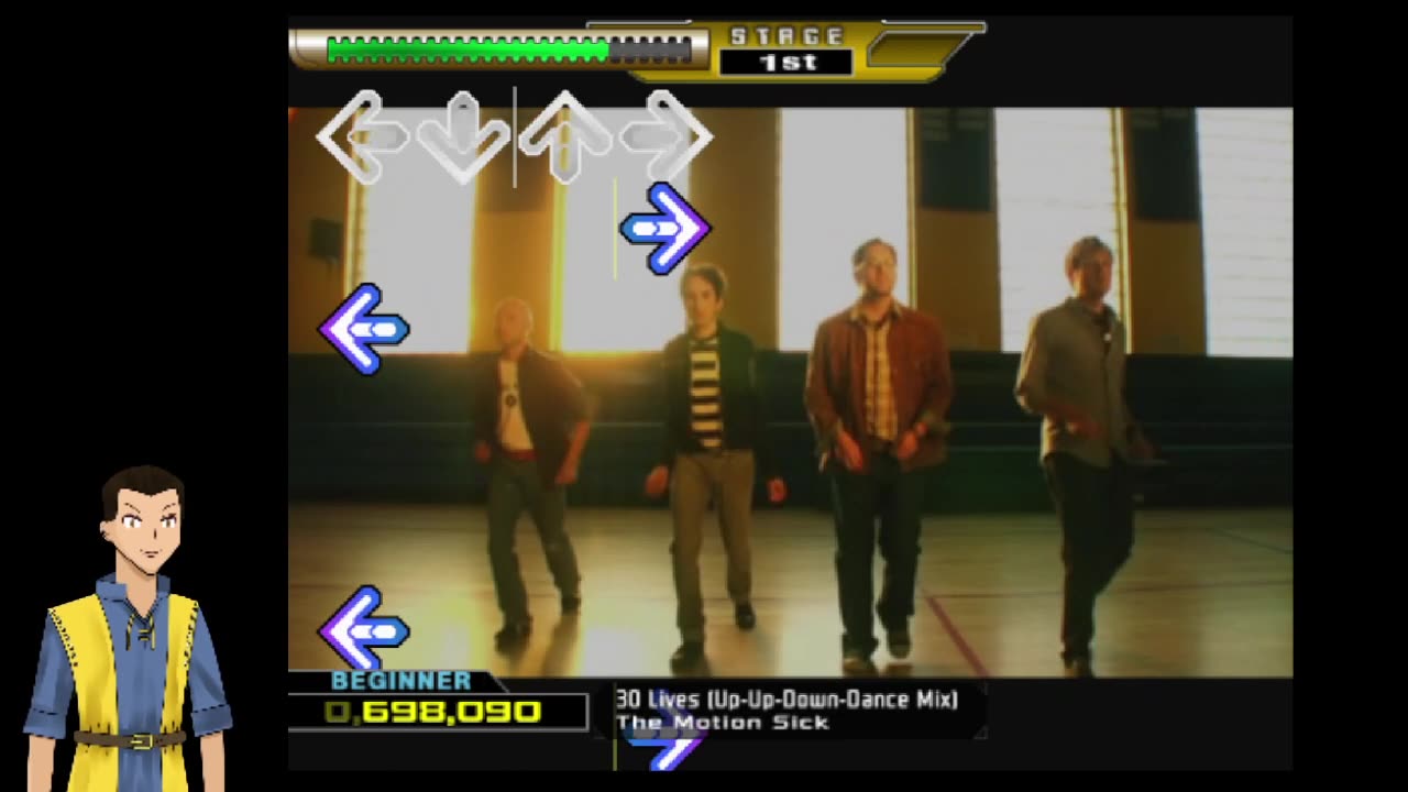 Dance Dance Revolution X (PS2/RetroArch) [multi song mode] ep. 1