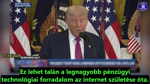 【HU】Trump kriptovaluta-tanácsadója Bo Hines elmagyarázza a GENIUS törvényt