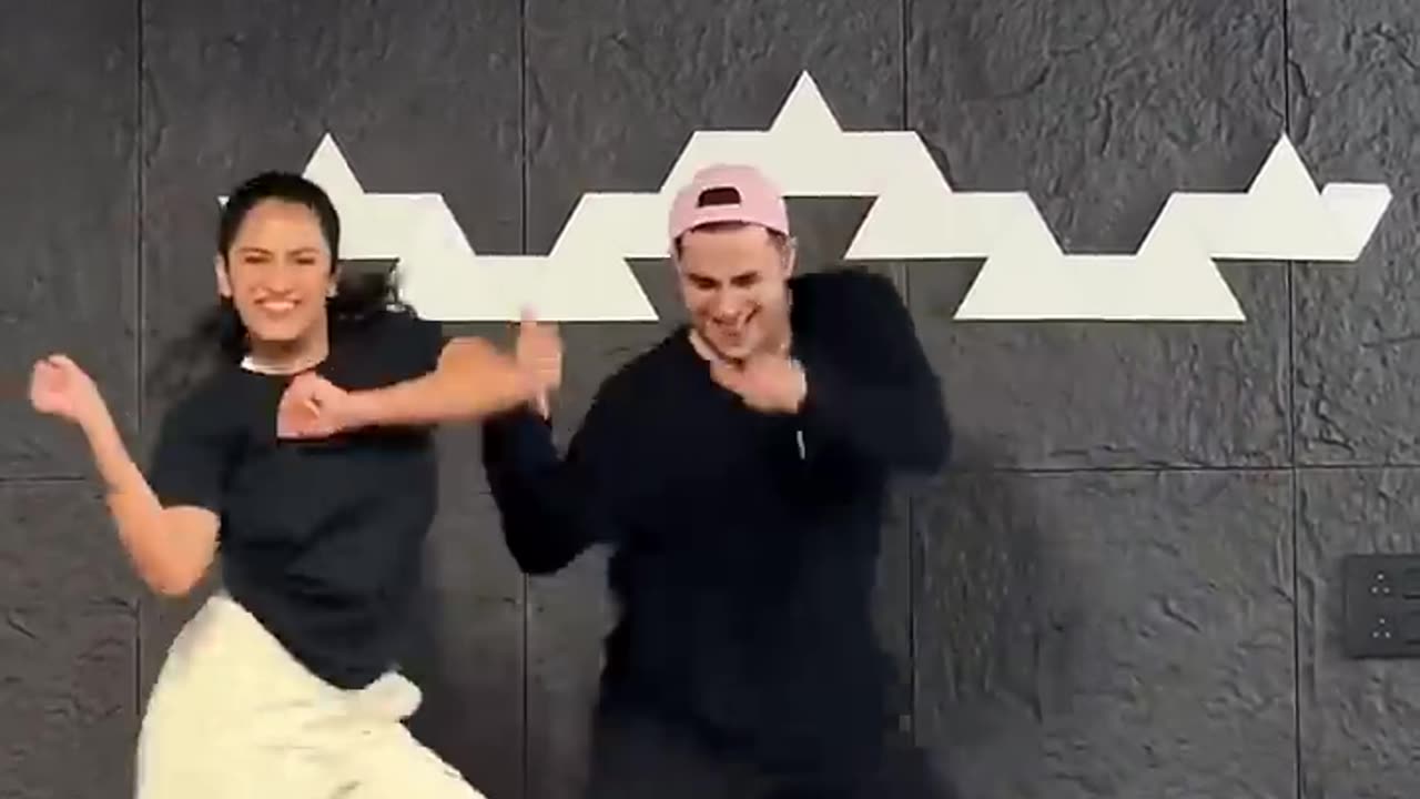 Beautiful couple dance