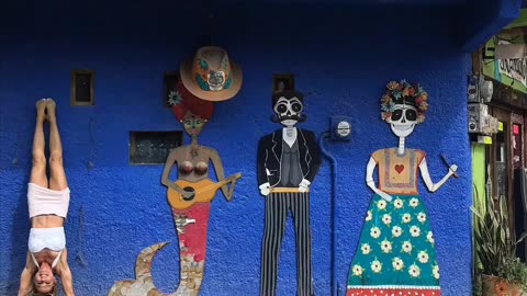 Female Body Builder Prefers To Work Out Barefoot Part 1