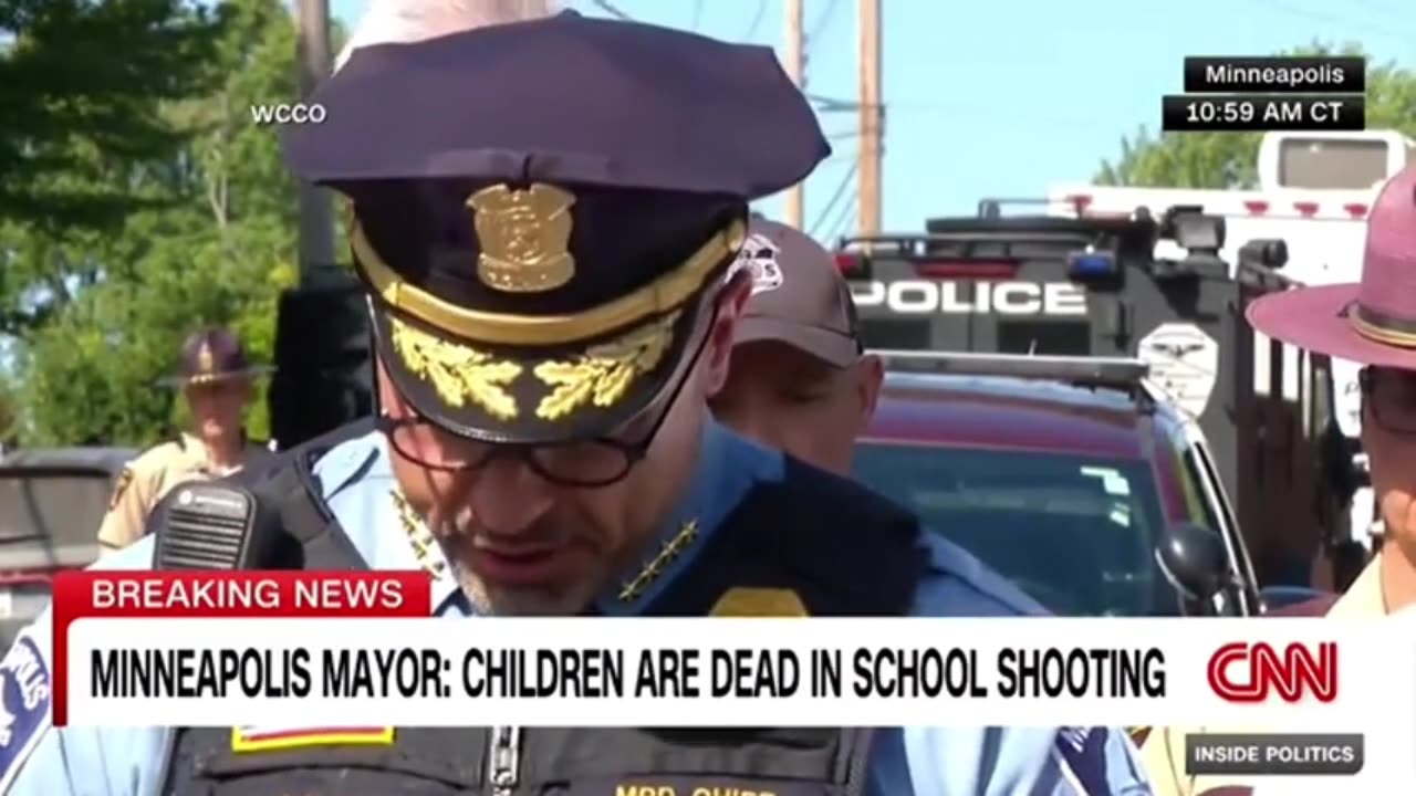 Minneapolis Police Chief Provides Update On Catholic School Shooter