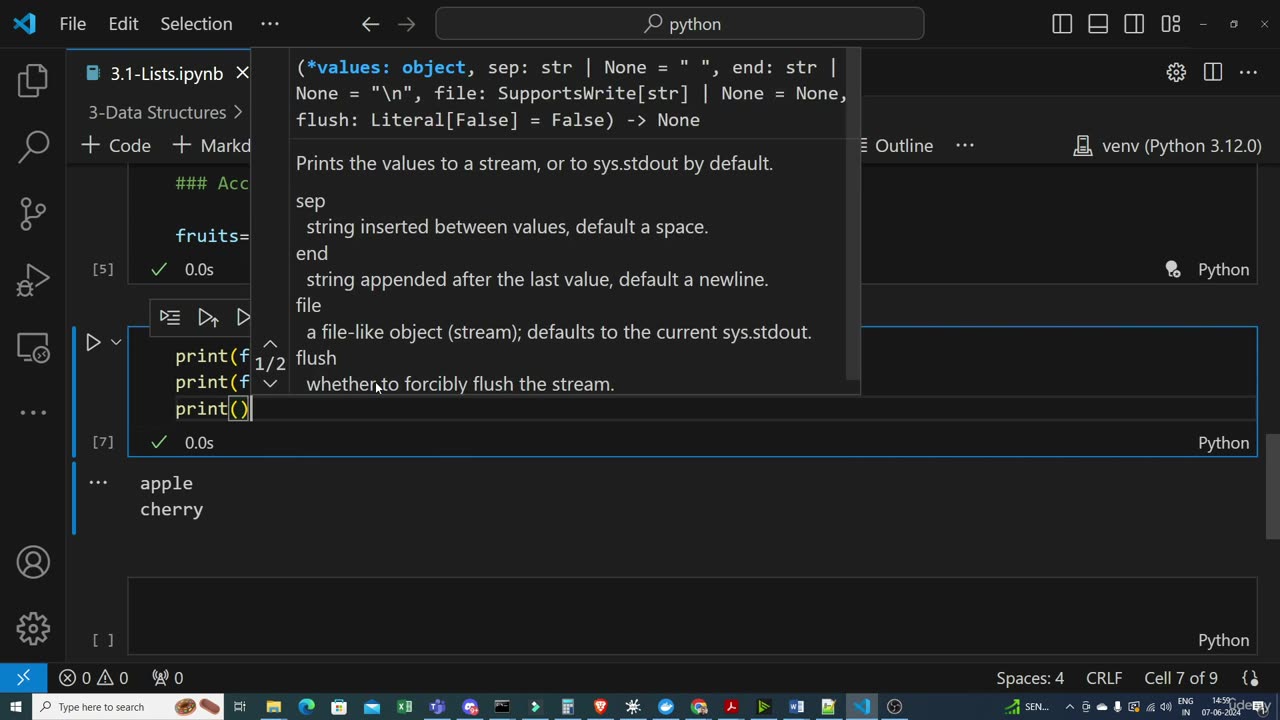4.1 List And List Comprehension In Python Krish Naik ML