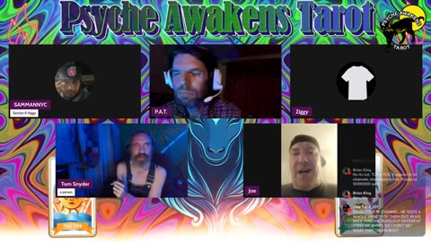 07/04/25 Psyche Awakens VOD: "Thursday Night Madness Open Panel Tarot and Cats"