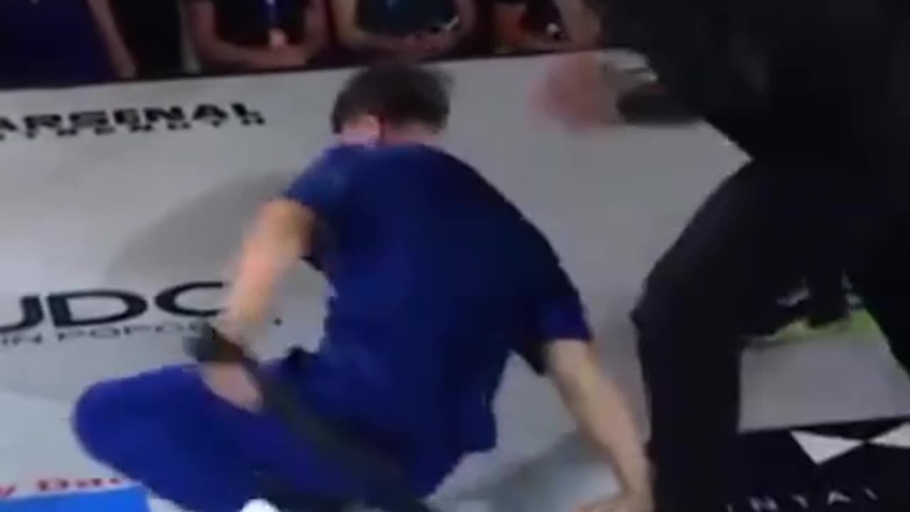 Powerful slap Omg