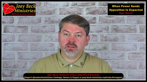 When Power Sends Opposition Is Expected