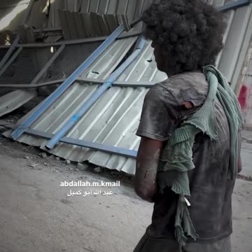 A man who had been trapped for days inside his home by the occupying army