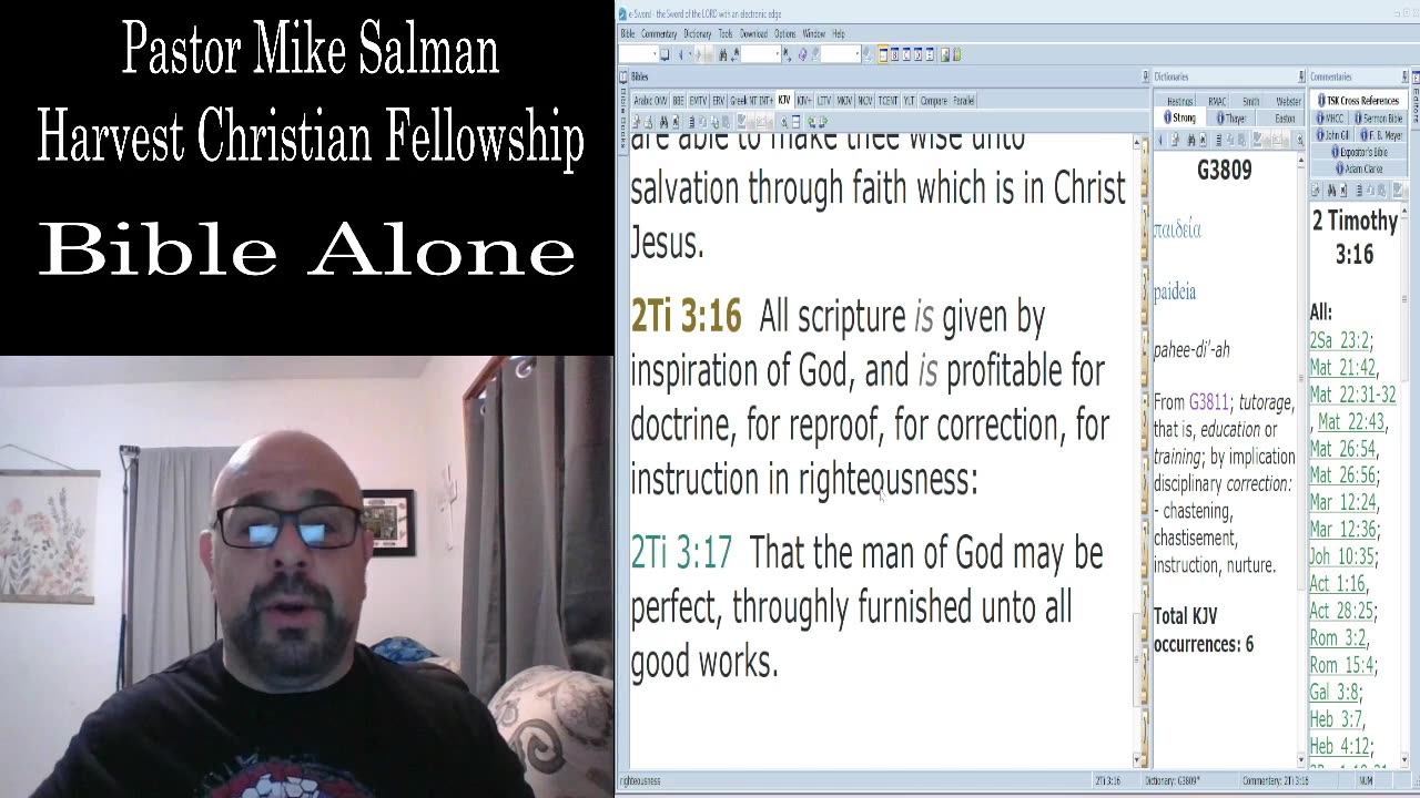 The Bible and The Church