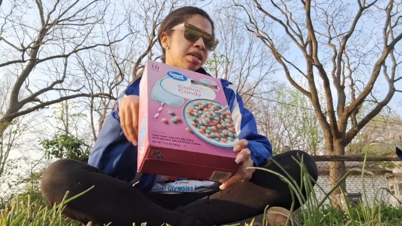 Great Value Cotton Candy Cereal!