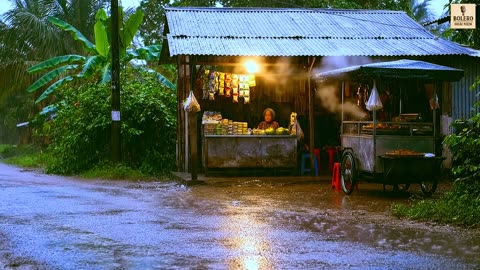 QUÁN TRỌ MƯA RƠI | Song Ca Nam Nữ – Official Music Video | Bolero Hoài Niệm Mưa Buồn
