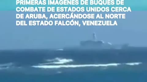 Primeras imagenes ineditas de de bombarderos Norte Americano que se logra ver cerca de ARUBA