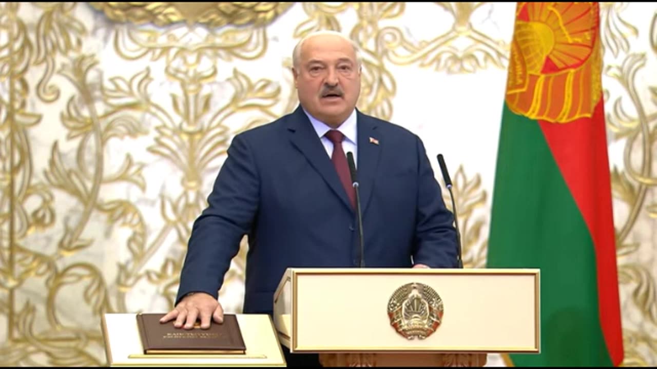 President Lukashenko of Belarus in his new inauguration