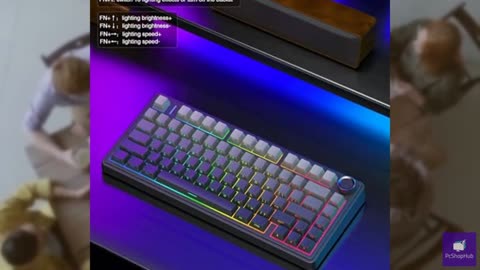 AULA F75 Pro Wireless Mechanical Keyboard,75% Hot Swappable Custom Keyboard with