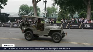 President Trump Participates in the 250th Anniversary of the U.S. Army Grand Military Parade