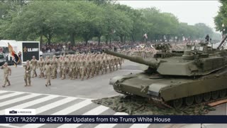 President Trump Participates in the 250th Anniversary of the U.S. Army Grand Military Parade