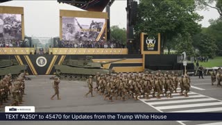 President Trump Participates in the 250th Anniversary of the U.S. Army Grand Military Parade