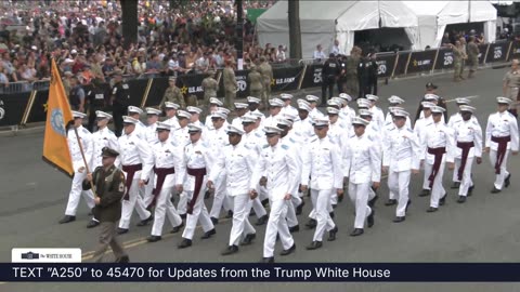 President Trump Participates in the 250th Anniversary of the U.S. Army Grand Military Parade
