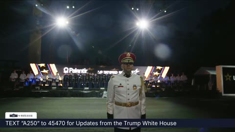 President Trump Participates in the 250th Anniversary of the U.S. Army Grand Military Parade