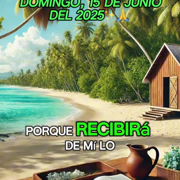 🙏✨Evangelio de hoy Domingo, 15 de Junio del 2025✨🙏