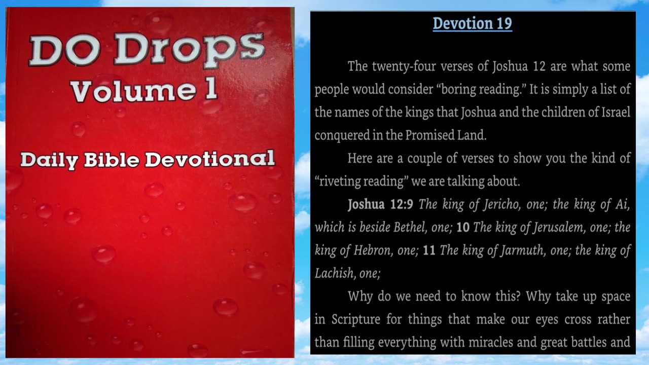 Do Drops Volume 1 Devotion 19