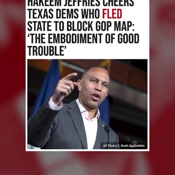 Democrats Flee Texas Like Spoiled Children