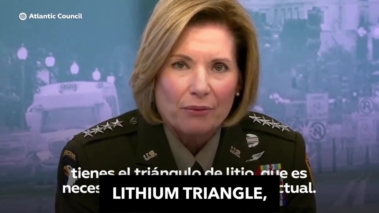 Gen. Laura Richardson lists the RESOURCES in other countries as NATIONAL SECURITY INTERESTS.