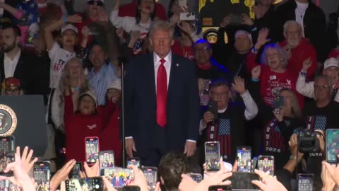 President Trump Gives Speech on No Tax on Tips Policy in Las Vegas