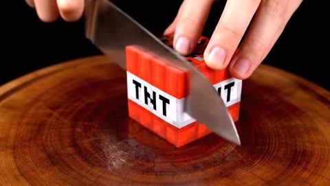 Satisfying Minecraft Block Cutting ASMR