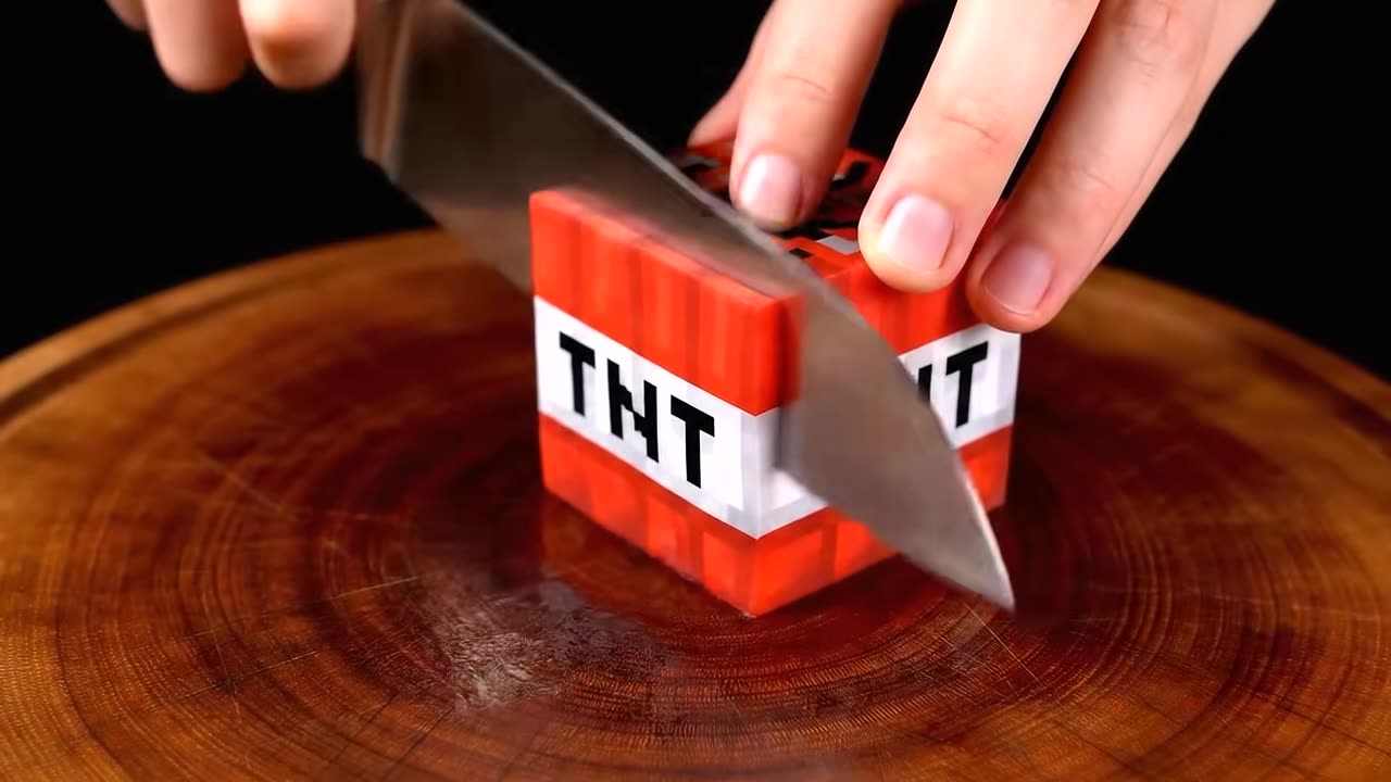 Satisfying Minecraft Block Cutting ASMR