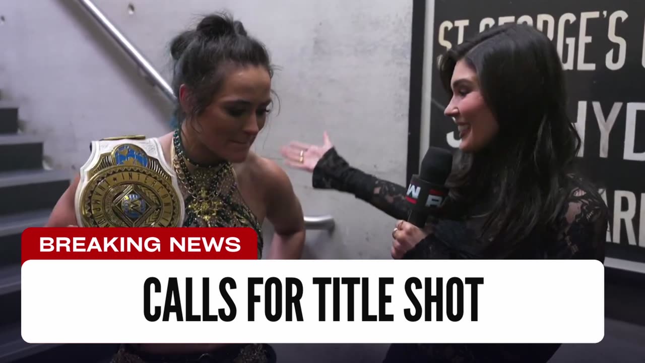 WWE Vet Calls For Title Shot